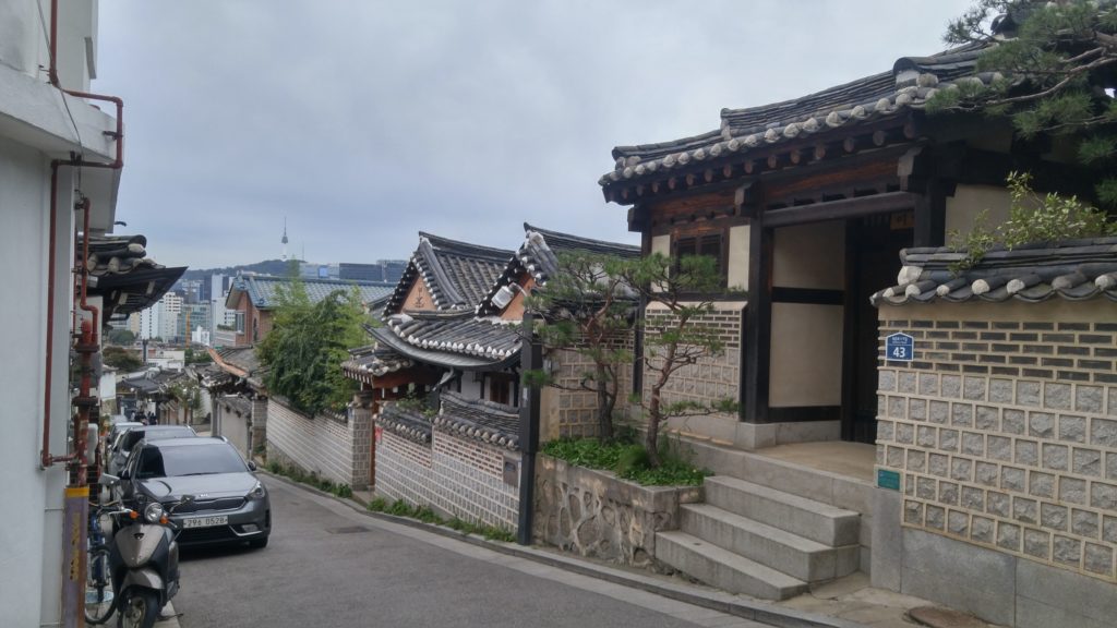 韓国の伝統家屋がある”きたむら”