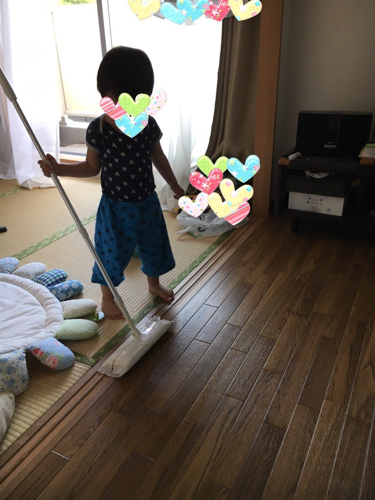 やんちゃな２歳男児