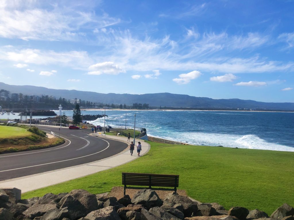 オーストラリアの海岸道