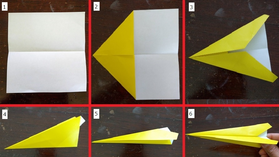 How to make your paper airplane: