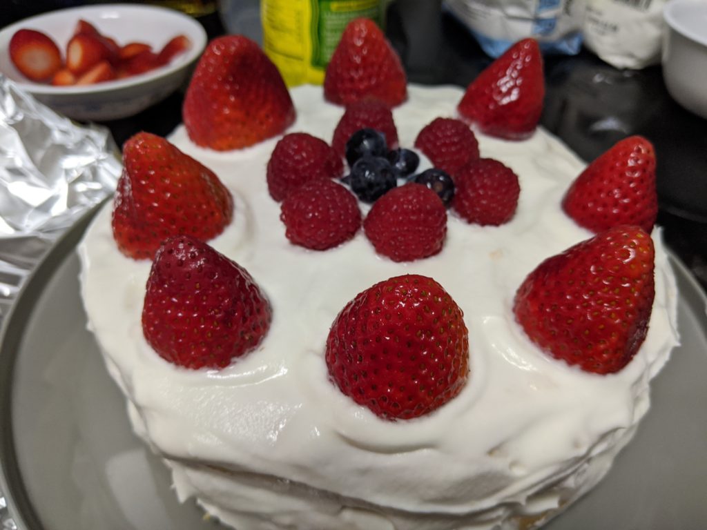 Strawberry’s cake 